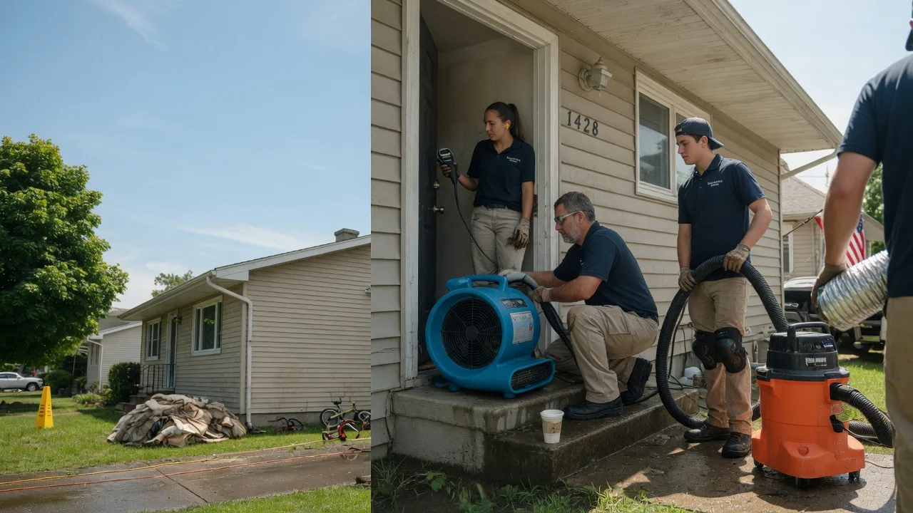 Water Damage Restoration in East Bank, WV near me
